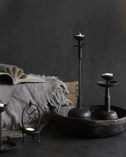 Rustic Candle Holder