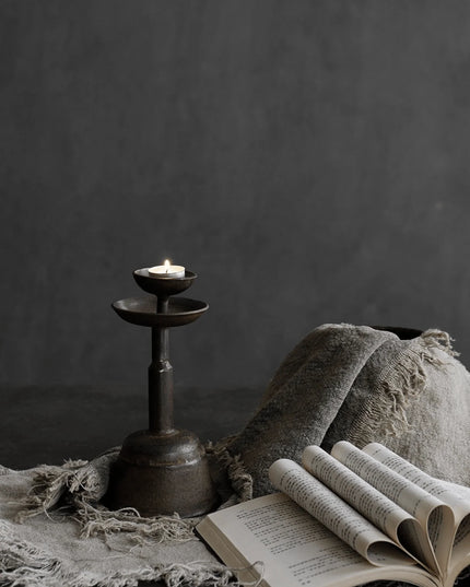Rustic Candle Holder