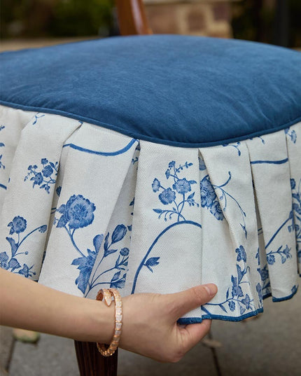 Floral Bloom Chair Seat Cushion