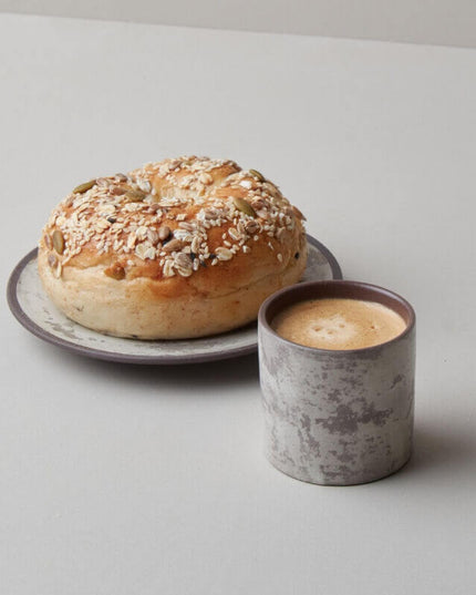 Wabi-Sabi Ceramic Latte Coffee Mug - CLUBHOUSE
