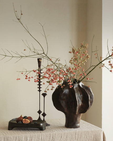Wabi-sabi Ceramic Art Vase