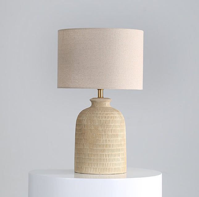 Modern Decorative Ceramic Table Lamp &Linen Shade