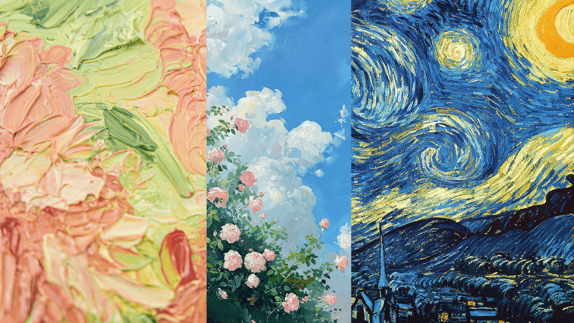 An oil painting-style table runner is a piece of art within your home.