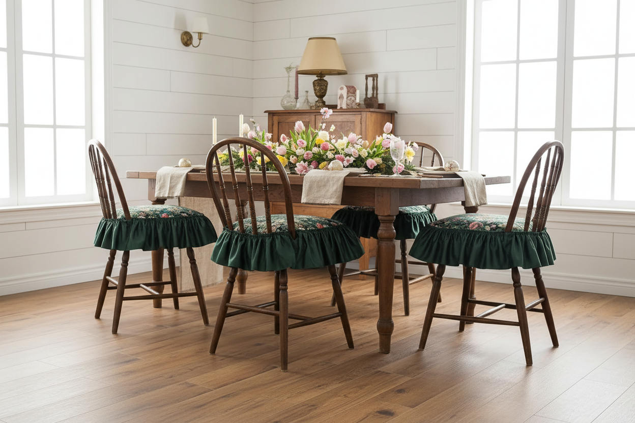 The Complete Guide to Dining Room Chair Cushions: Vintage, Farmhouse & Modern Styles