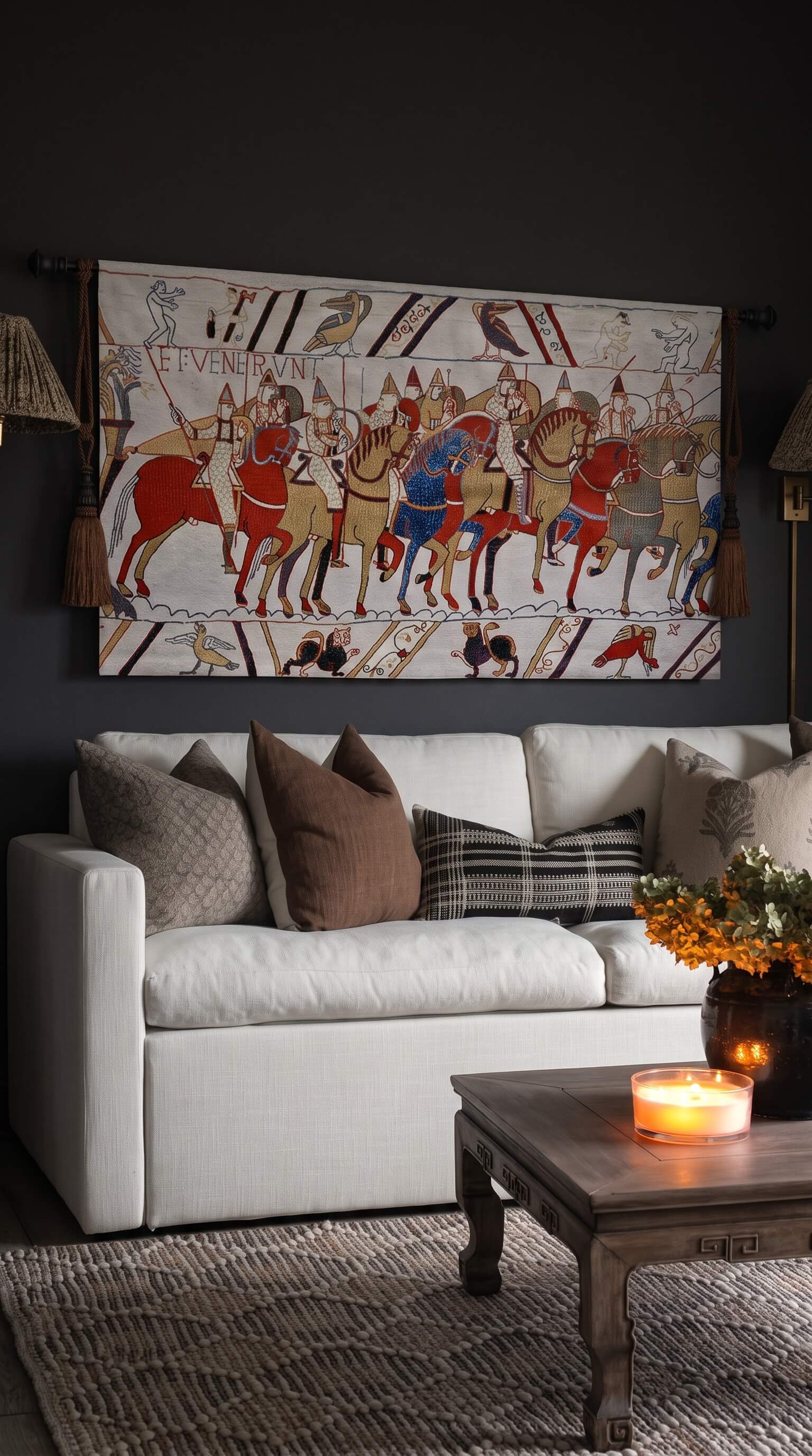 TV Cover Tapestry Guide: Why Unicorn & Bayeux-Inspired Wall Hangings Are Taking Over Living Rooms