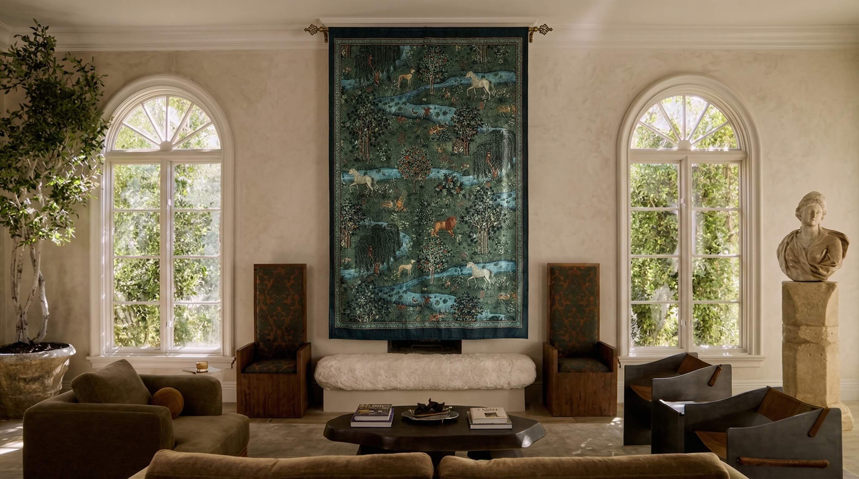 Morris and Webber: Exploring the Artistic Bond Behind the Forest Tapestry Serie