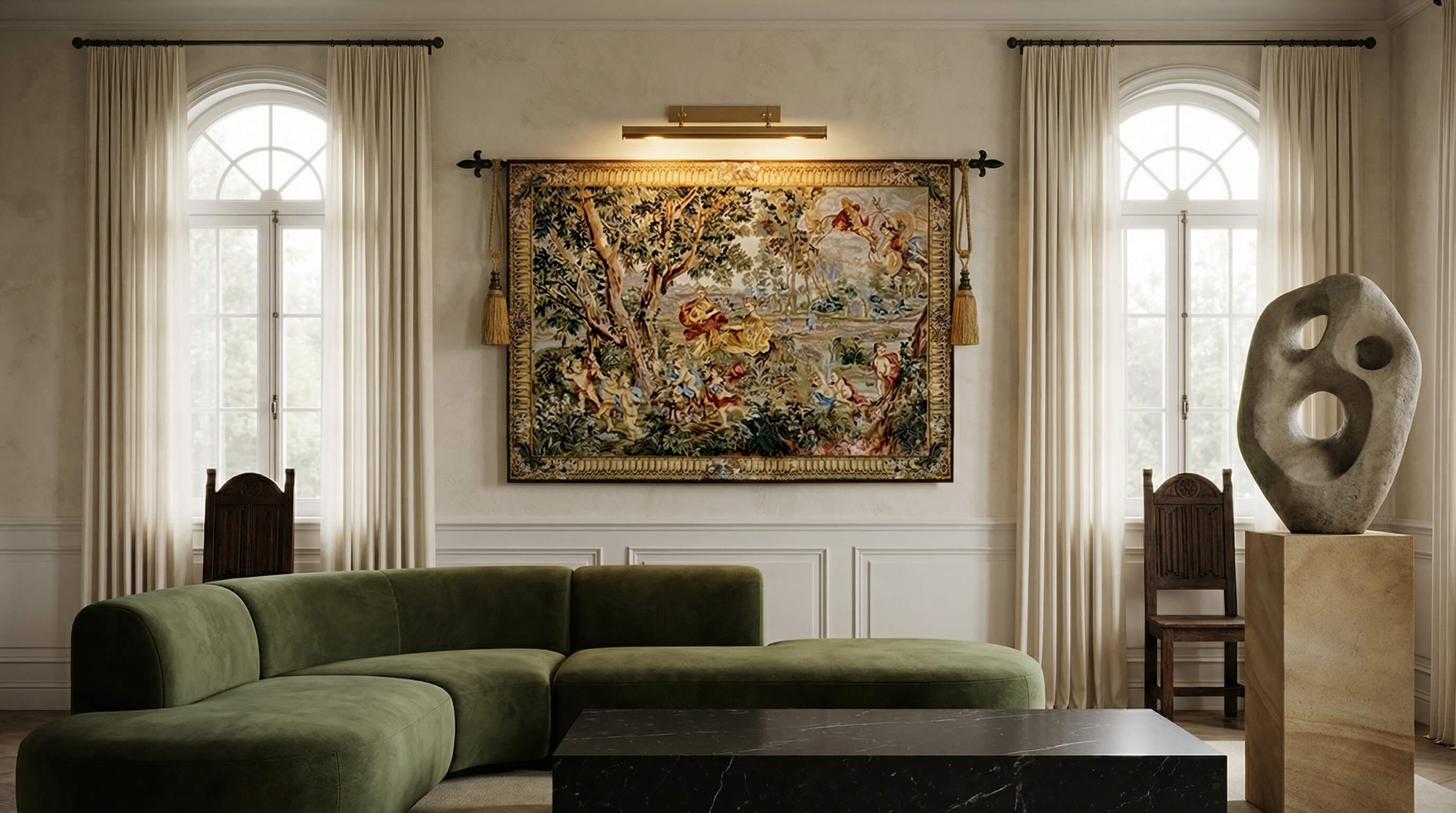 Beyond the Screen: Elevate Your Home Office with “Administrative Background”—A 17th-Century Flemish Masterpiece