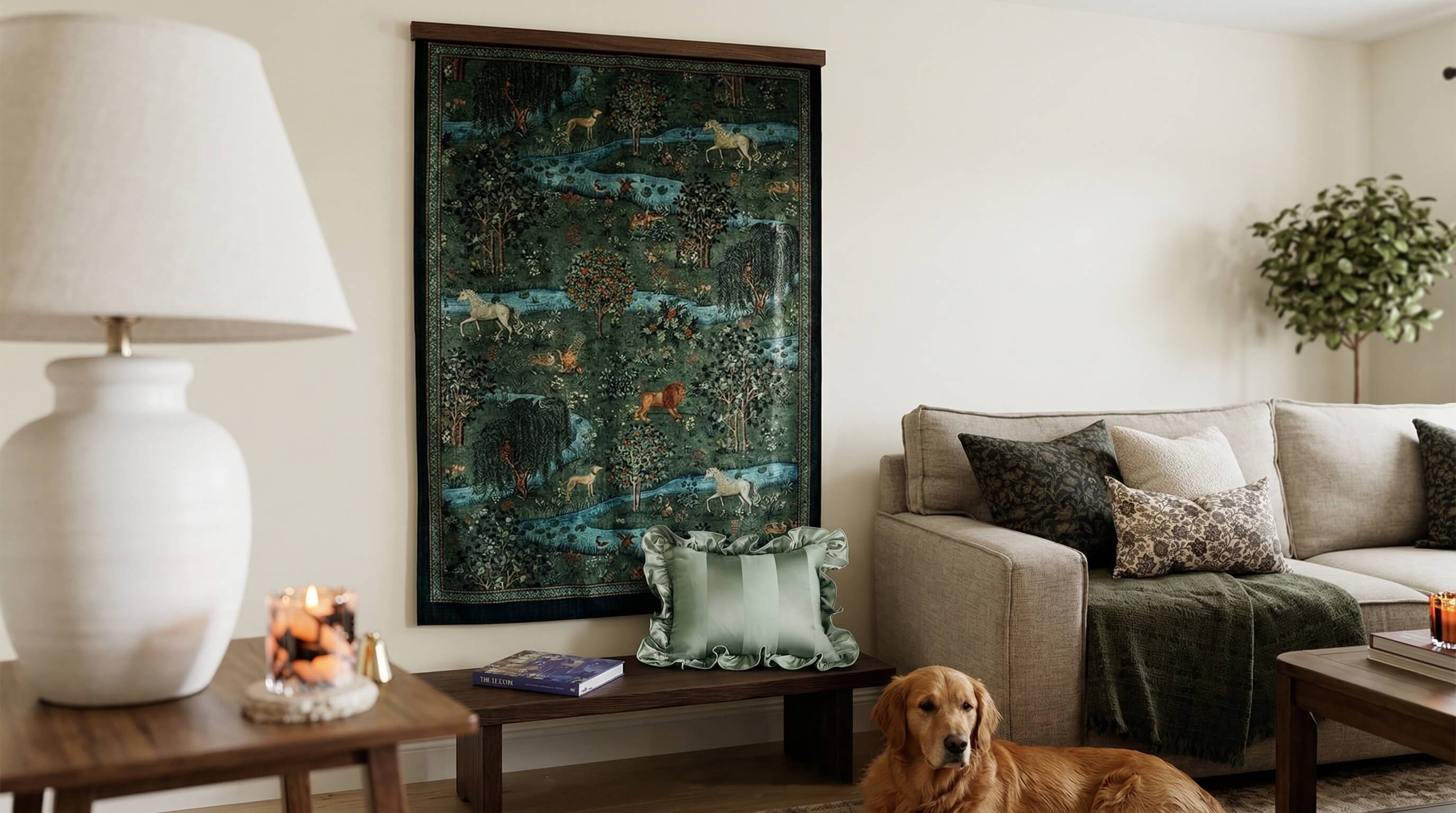 A Green Meditation on the Wall: Verdure Tapestries and the Eternal Stillness of the Old World