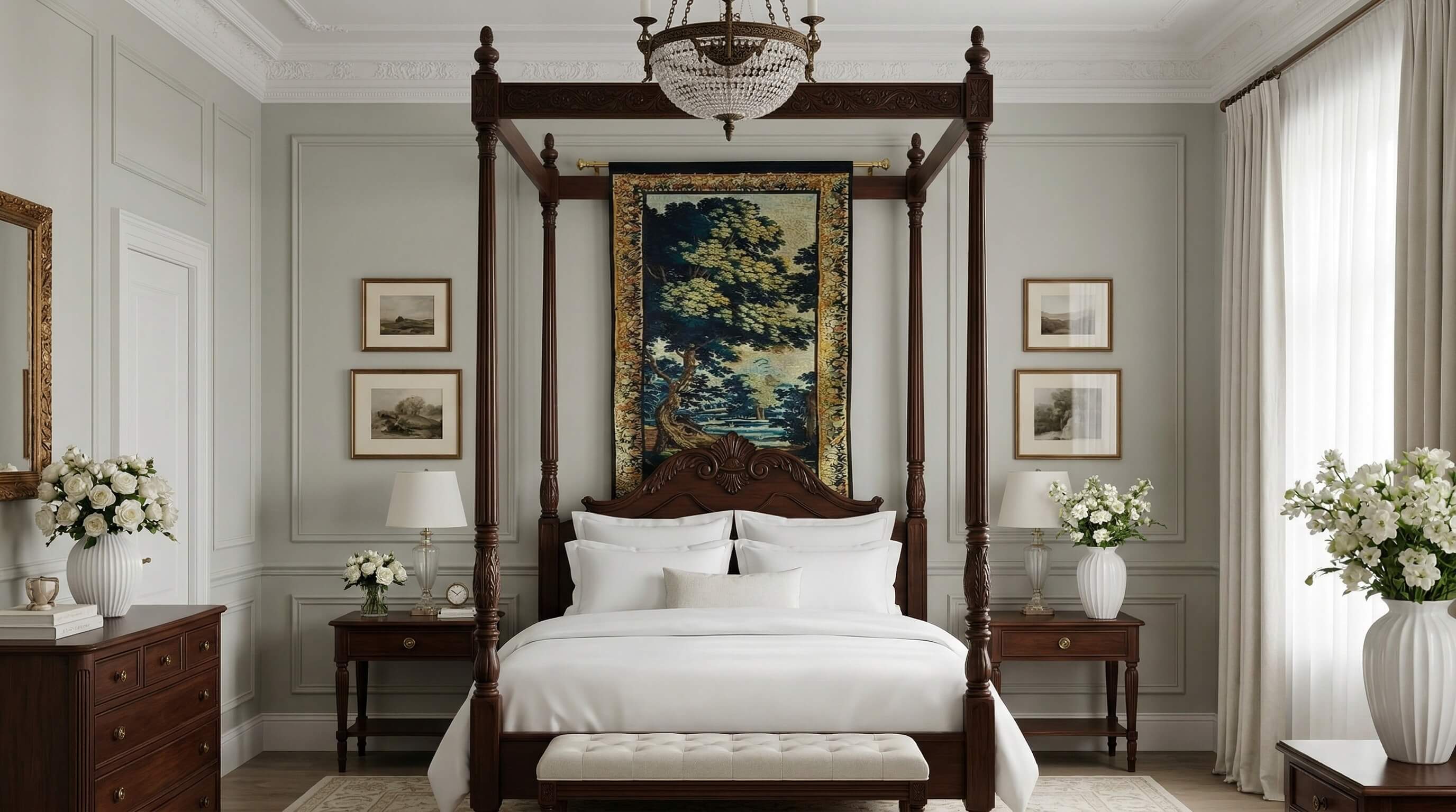 Creative Ways to Style Medieval Tapestries in Your Bedroom
