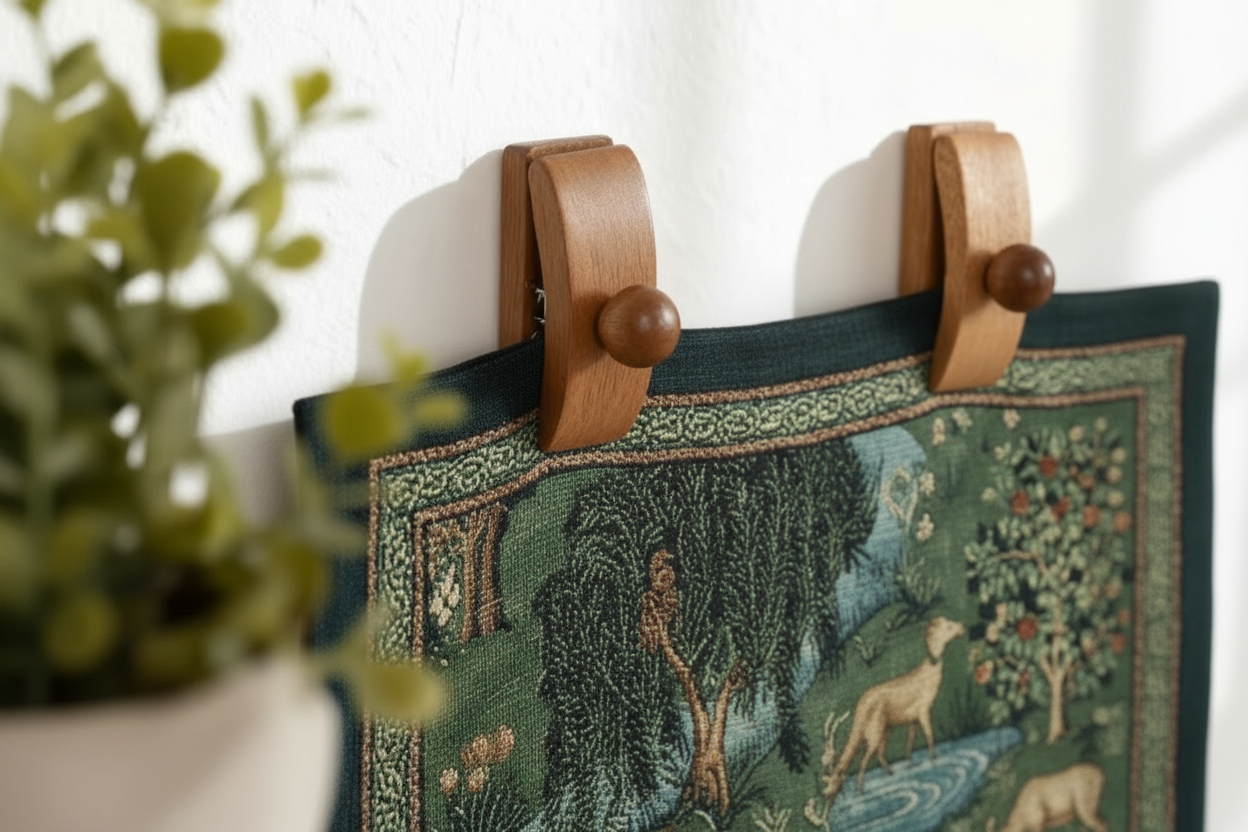 How to Hang Your Tapestry on the Wall