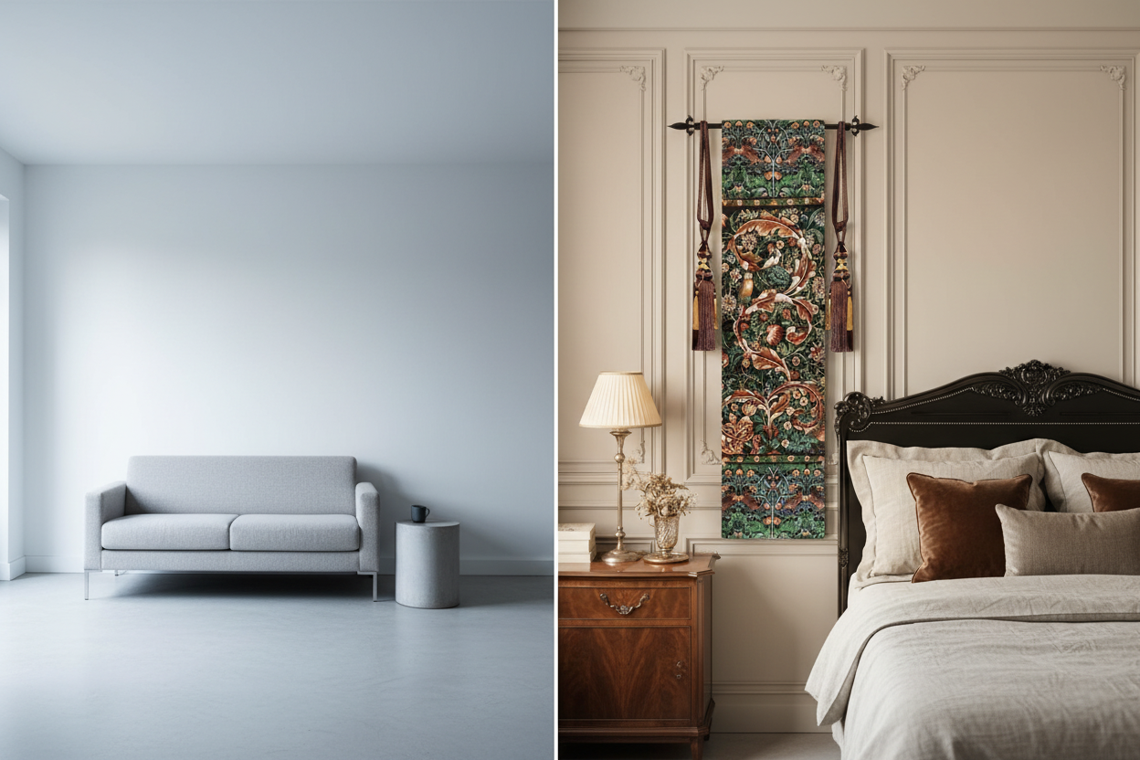 White Walls No More: How a Tapestry Gives Your Rental Apartment a Soul