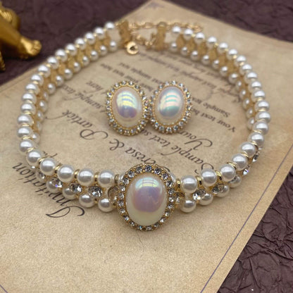 Vintage Pearl Hepburn Wedding Jewelry Set