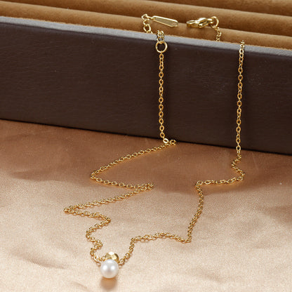 Water Drop Pearl Bridesmaid Necklace