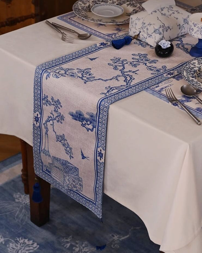 Blue Willow Table Runner