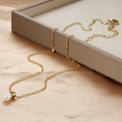 Water Drop Pearl Bridesmaid Necklace