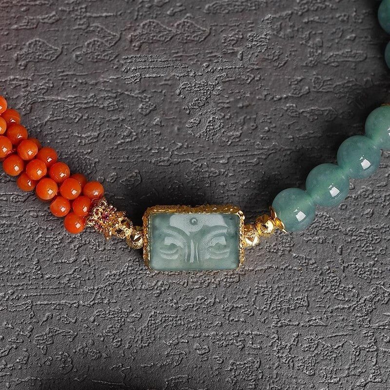 Jade Agate Bracelet - Wealth Peace