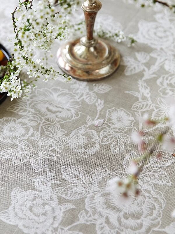 Rose Flower Tablecloth
