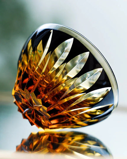 Edo Kiriko Lotus Crysta Glass – Calm & Mindful