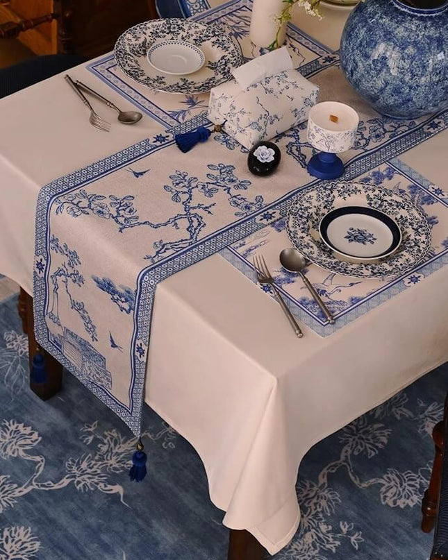 Blue Willow Table Runner