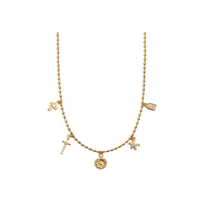 Roman Cross 18K Necklace - HeartCraft