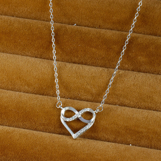 Love Spiral Bridesmaid Sterling Silver Necklace