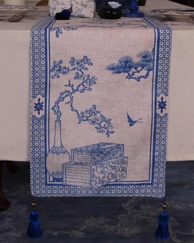 Blue Willow Table Runner