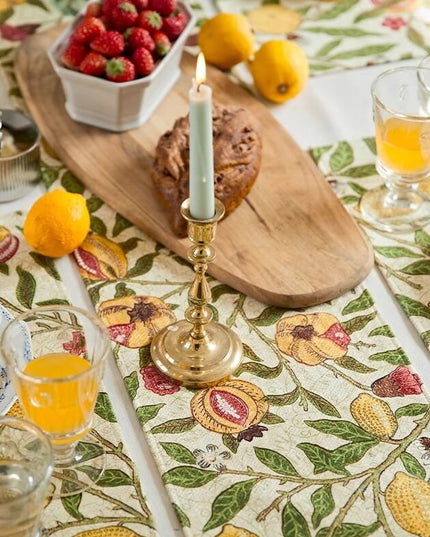 Lemon Bubble Table Runner