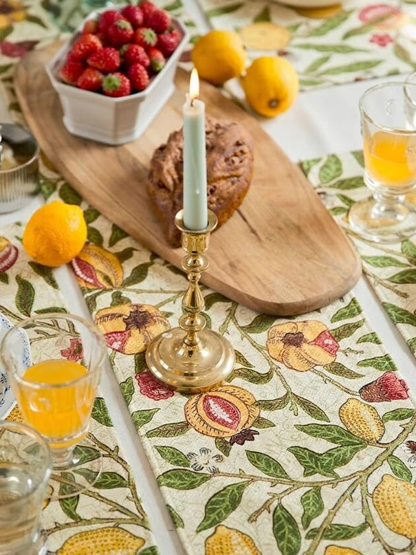 Lemon Bubble Table Runner