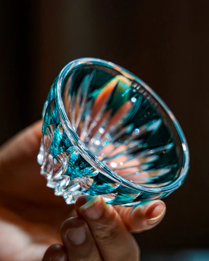Edo Kiriko Lotus Crysta Glass – Calm & Mindful
