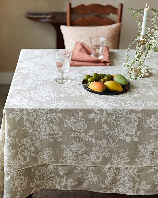 Rose Flower Tablecloth