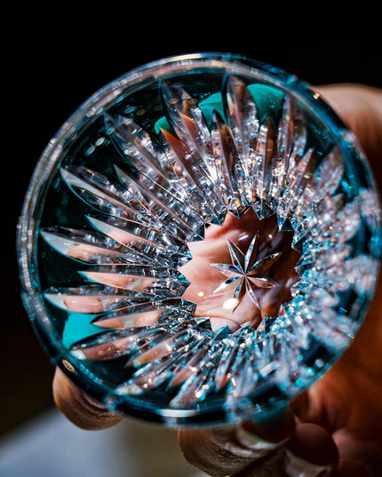 Edo Kiriko Lotus Crysta Glass – Calm & Mindful