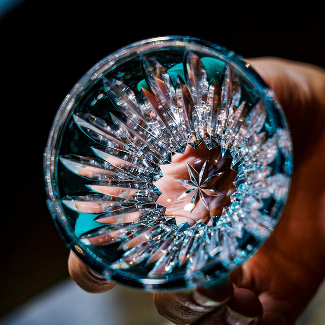 Edo Kiriko Lotus Crysta Glass – Calm & Mindful