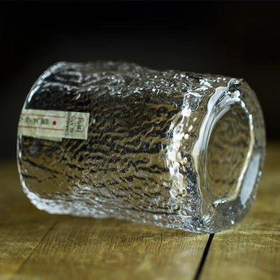 Edo Kiriko Whisky Glass - Crumple Pattern