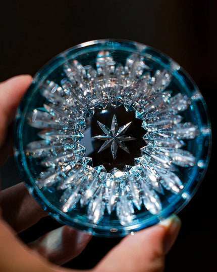 Edo Kiriko Lotus Crysta Glass – Calm & Mindful