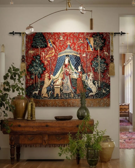 15th-century Wall Hanging Unicorn Tapestry - Sight