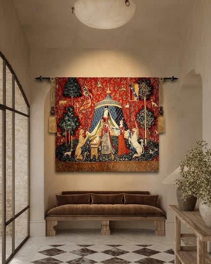 15th-century Wall Hanging Unicorn Tapestry - Sight
