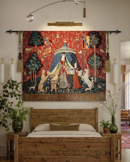15th-century Wall Hanging Unicorn Tapestry - Sight
