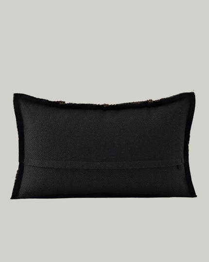 Antique Living Room Cotton Linen Cushion - Coffee