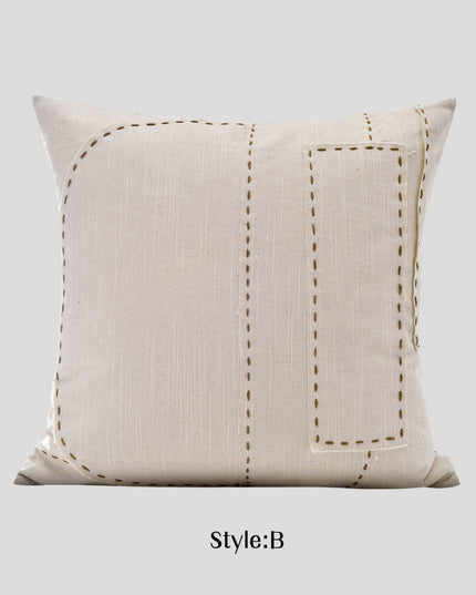 Natural Breathable Antique Cotton Linen Hemp Rope Throw Pillow