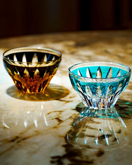 Edo Kiriko Lotus Crysta Glass – Calm & Mindful
