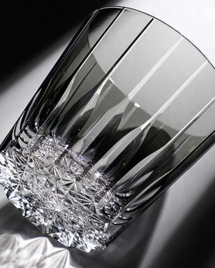 Edo Kiriko Starburst Crystal Tumbler