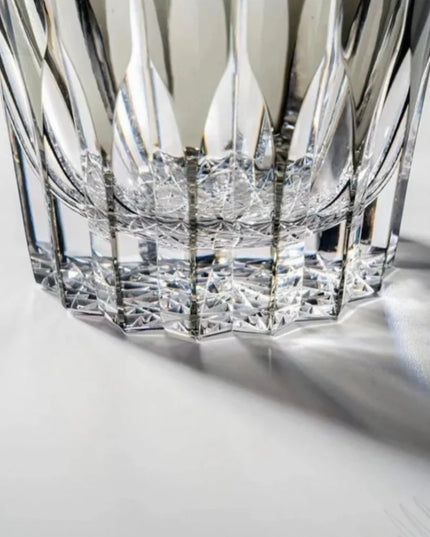 Edo Kiriko Starburst Crystal Tumbler