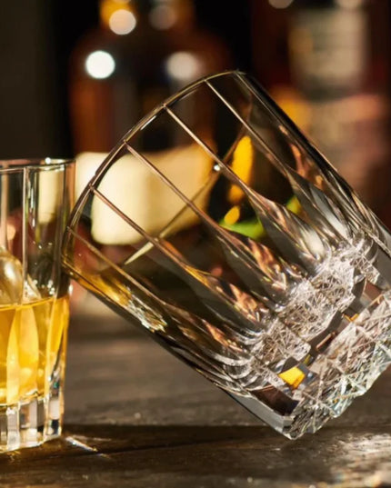 Edo Kiriko Starburst Crystal Tumbler