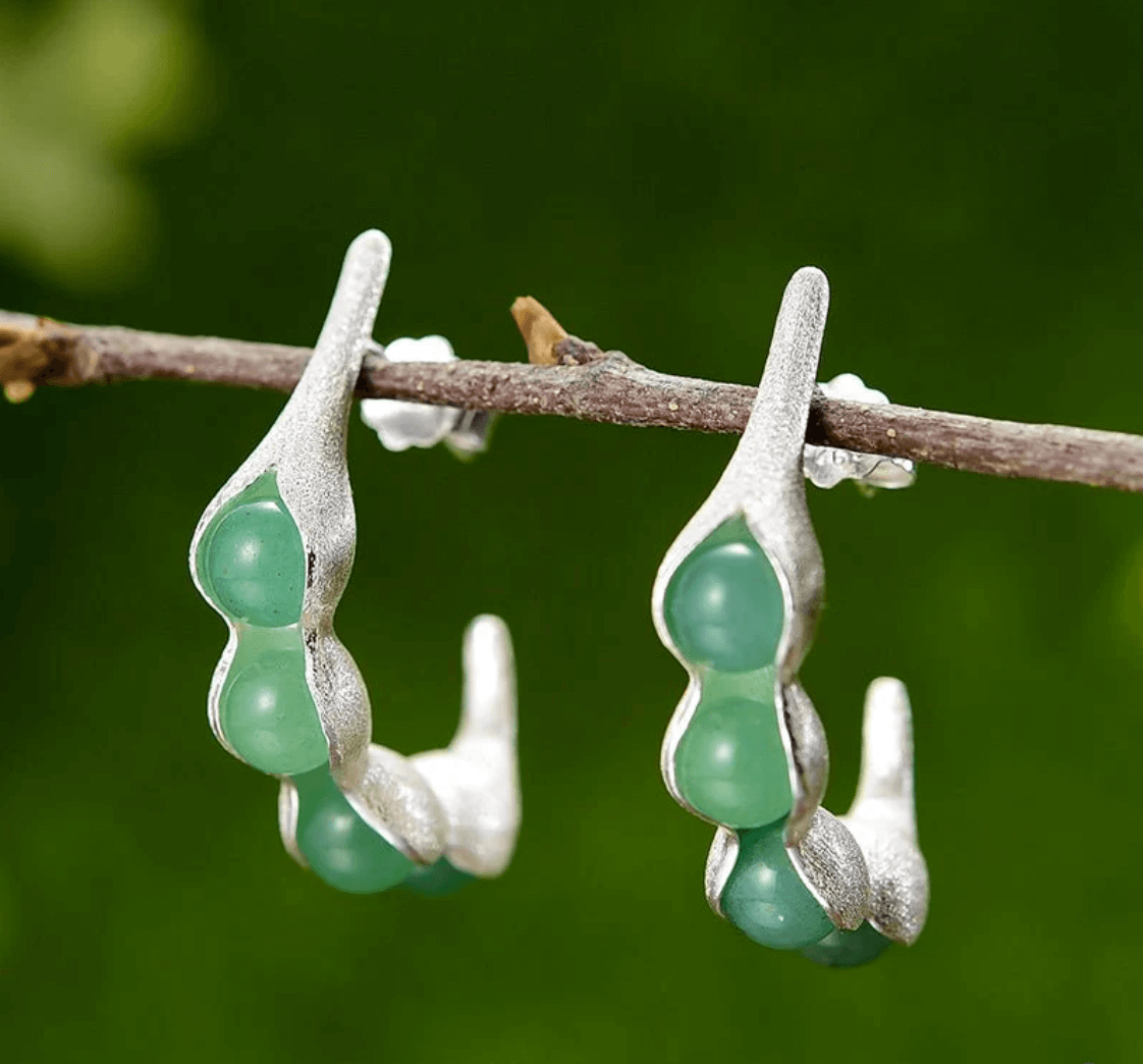 Lucky Peas - Handmade Earrings