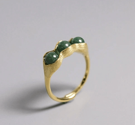 Lucky Peas - Adjustable Ring