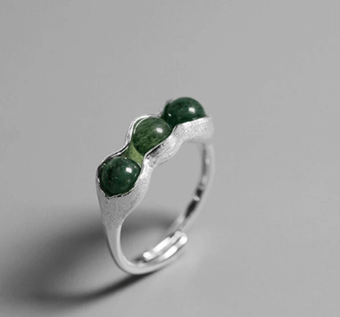 Lucky Peas - Adjustable Ring