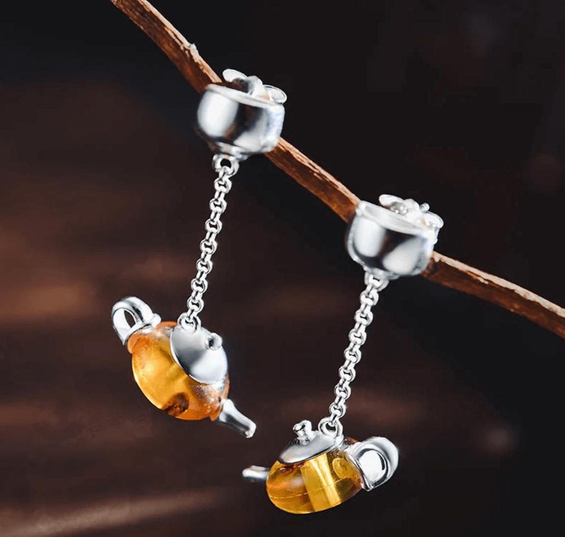 Tea Time - Dangle Earrings