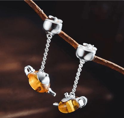 Tea Time - Dangle Earrings