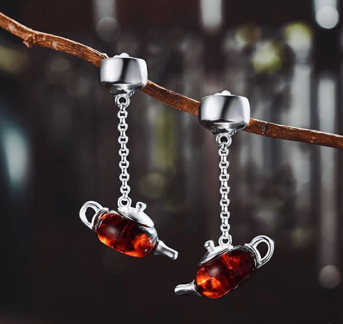 Tea Time - Dangle Earrings