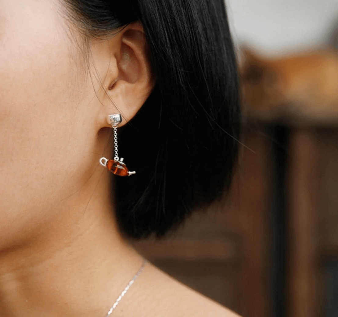 Tea Time - Dangle Earrings